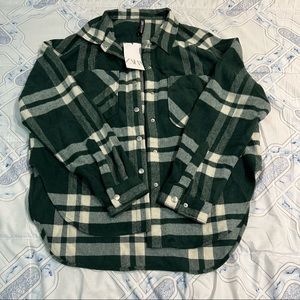 Zara square shirt size s